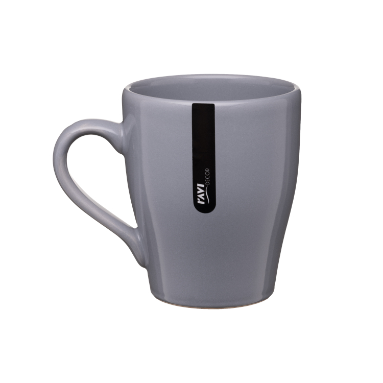 Kubek ceramiczny LISO 260ml GREY RAVI